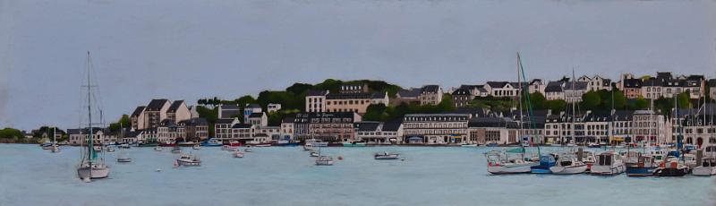 audierne.jpg - Pastel format /size 25 x 90