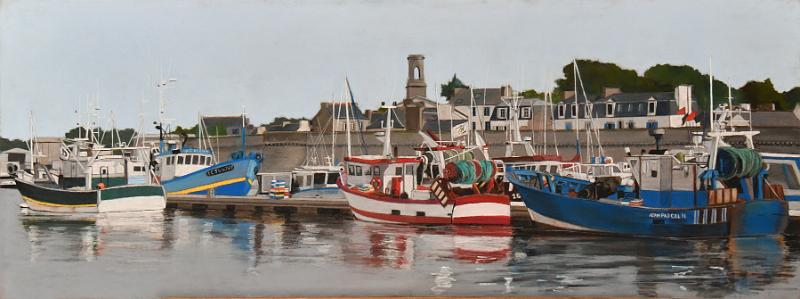 concarneau.jpg - Pastel / size 80x30