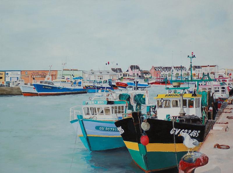 leguilvinecgeneral.jpg - Painting oil on canvas -Huile sur toile format /size  60 x 80