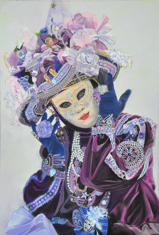 Florine-Breteuil2013.jpg - Pastel   format /size 50x70