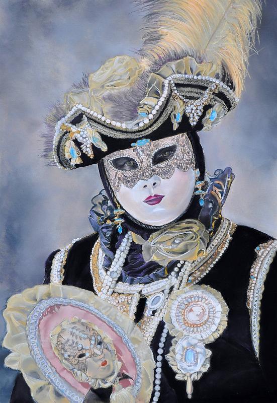Gloria2012.jpg - Pastel   format /size 50x70
