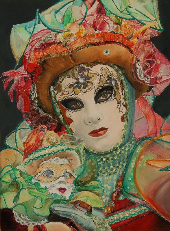 Marie_Corbeil_2009.jpg - Painting oil on canvas -Huile sur toile format /size  30x40