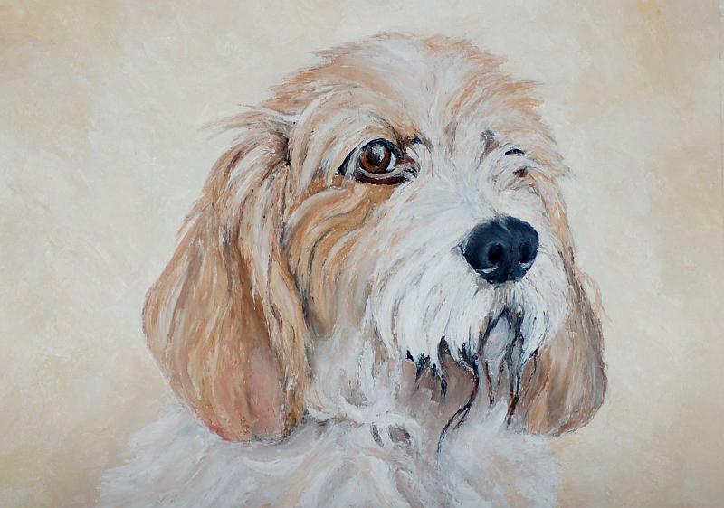 dick.jpg - Painting oil on canvas -Huile sur toile format /size 30x40