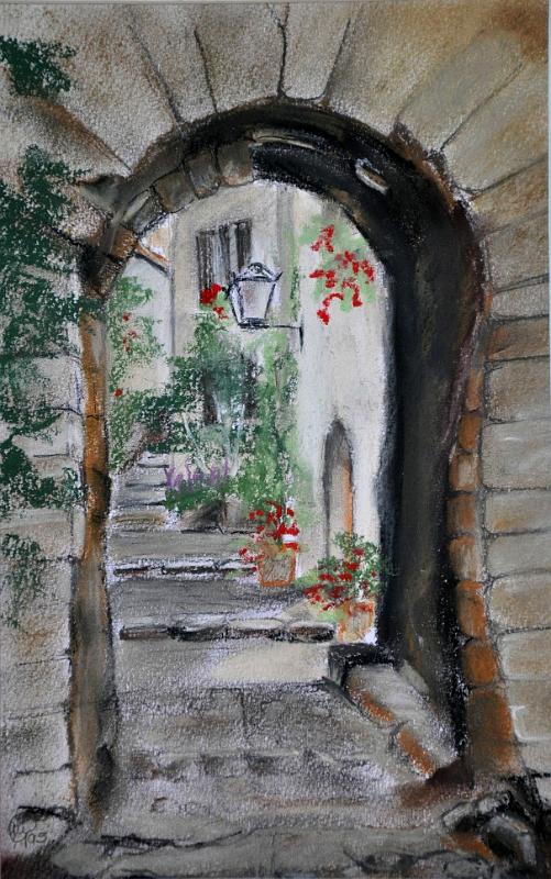provence2.jpg - Pastel  format 17x27